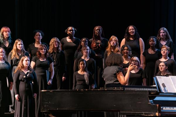 2023 All County Chorus Students Performing